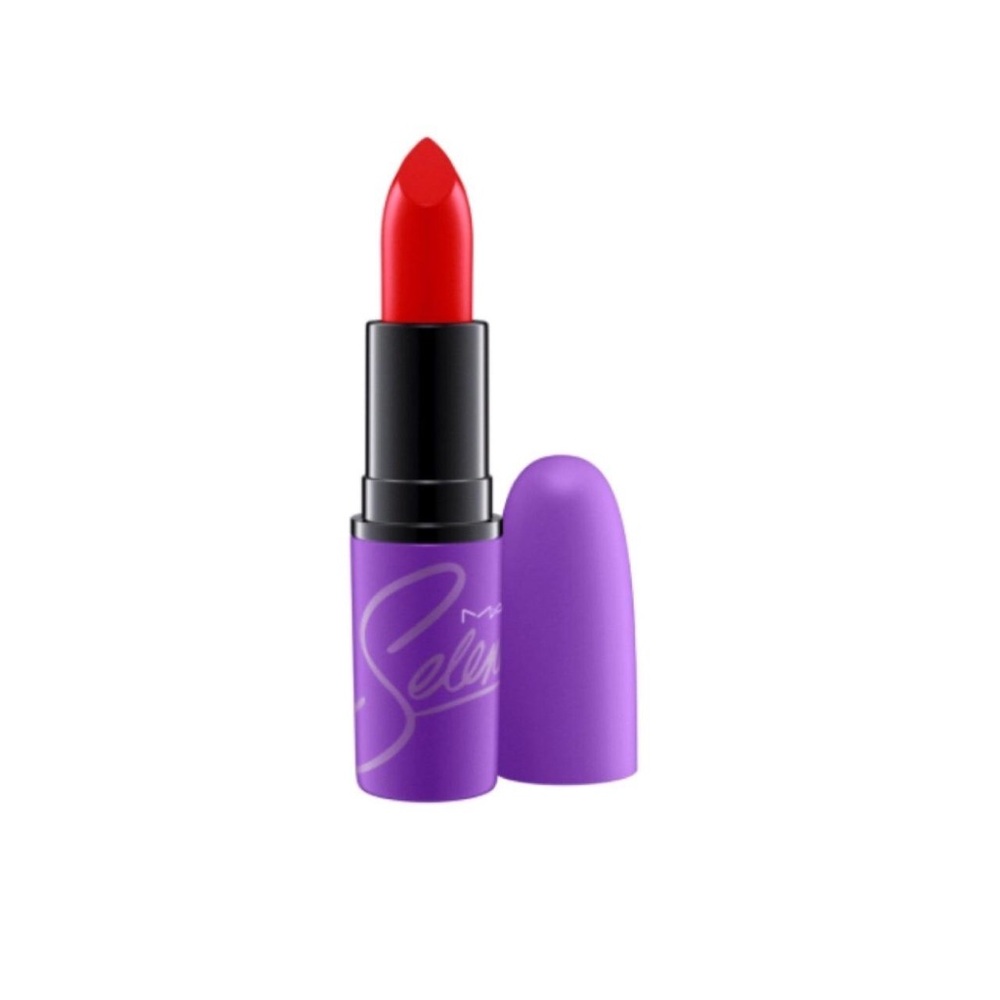 NIB! Mac Cosmetics Selena Collection Lipstick In Color Como La Flor.